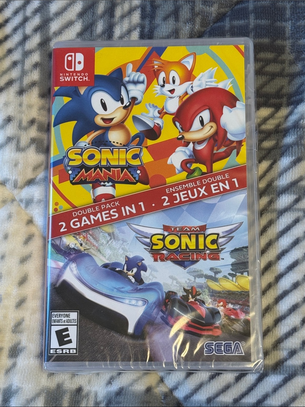 Factory Sealed Nintendo Sonic Double Pack Switch Game